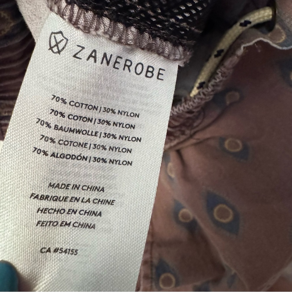 Zanerobe Vintage Retro inspired Print Board Shorts Size 34 6 inch inseam - Picture 6 of 7